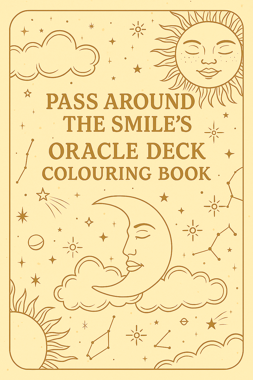 Oracle Deck Colouring Book – Pass Around The Smile