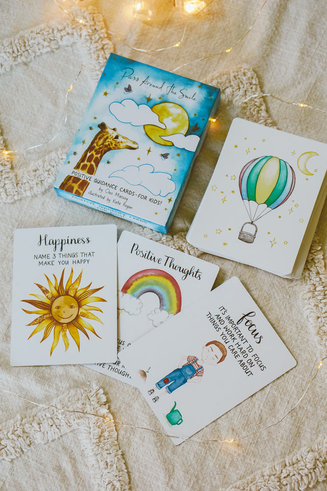 
                  
                    The Ultimate Bundle ☀ Positive Guidance Cards + Guided Affirmation Cards + Positive Guidance Oracle Cards + Kids Cards + You Are Magic Flip Book + Your Choice of Positive Guidance Journal + All 18 Meditations + 4 Pack Rainbow Card Holders
                  
                