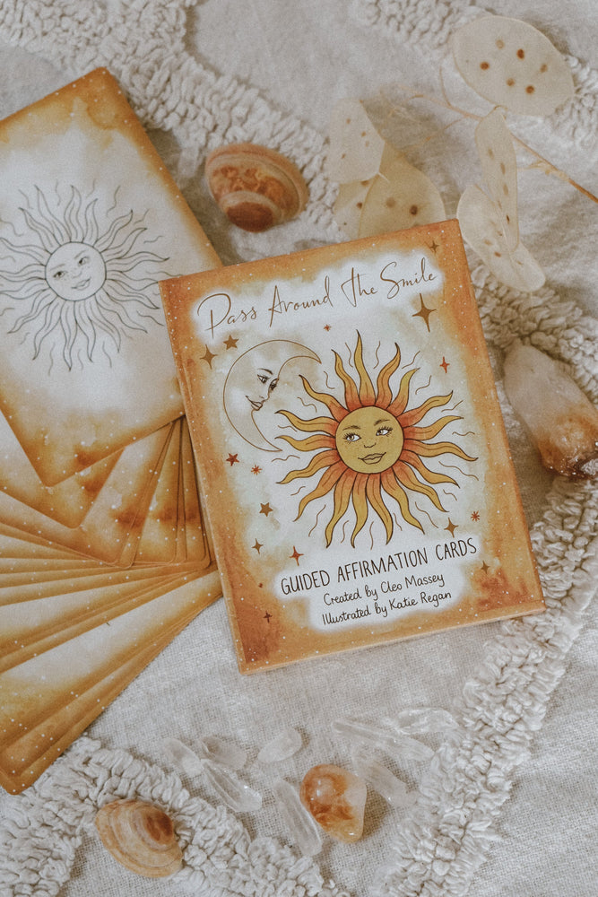 
                  
                    The Calm Mind Bundle ☀ Positive Guidance Cards + Positive Guidance Oracle Cards + Guided Affirmation Cards + Your Choice of Pocket of Positivity
                  
                