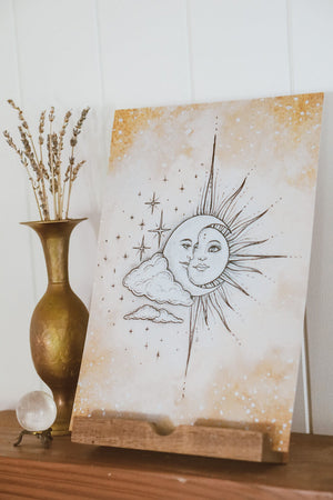 
                  
                    Sun ~ Moon Print
                  
                