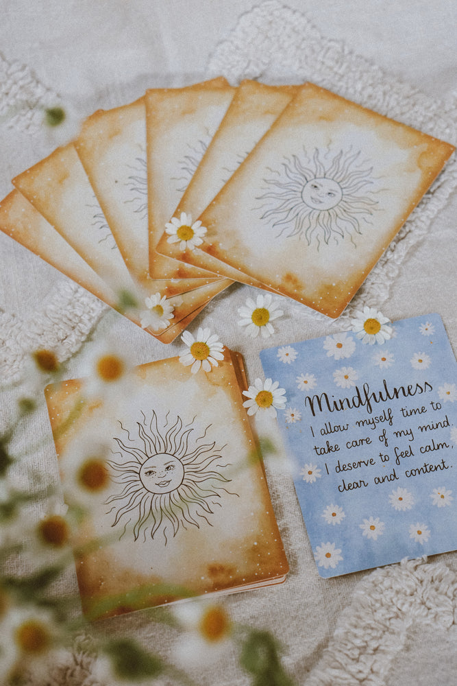 
                  
                    The Good Vibrations Bundle ☀ Positive Guidance Cards + Guided Affirmation Cards + Pocket of Positivity (NEW)
                  
                