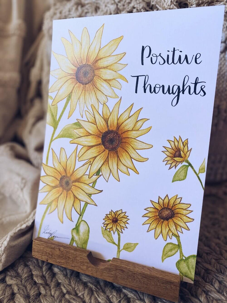 Positive Thoughts Print