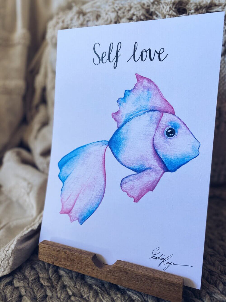 Self Love Fish Print