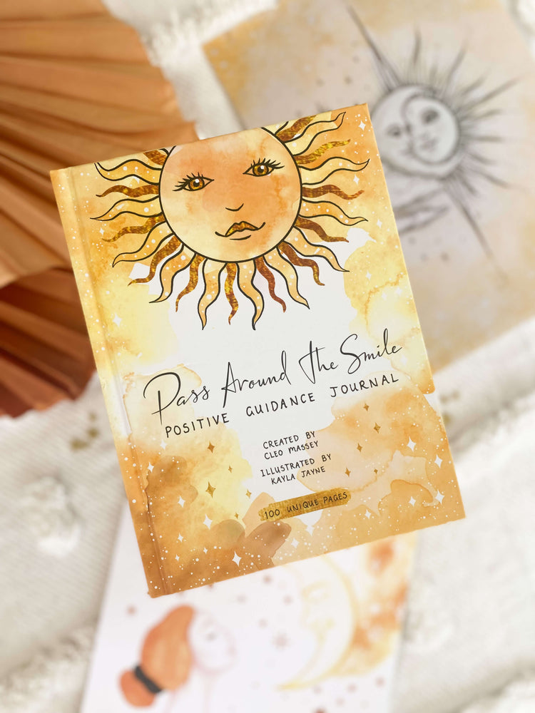 
                  
                    The Positivity Bundle ☀ Guided Affirmation Cards + Positive Guidance Journal (gold) + Rainbow Card Holder + Print of Your Choice
                  
                